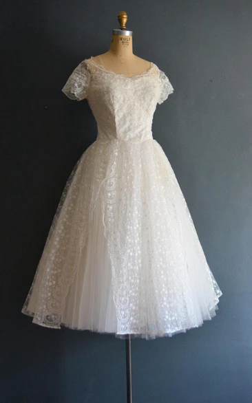 Jacqui 50S Wedding Vintage Wedding Dress