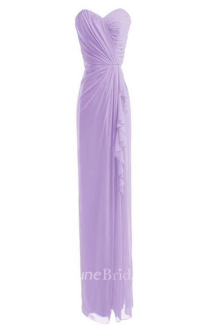 chiffon sheath