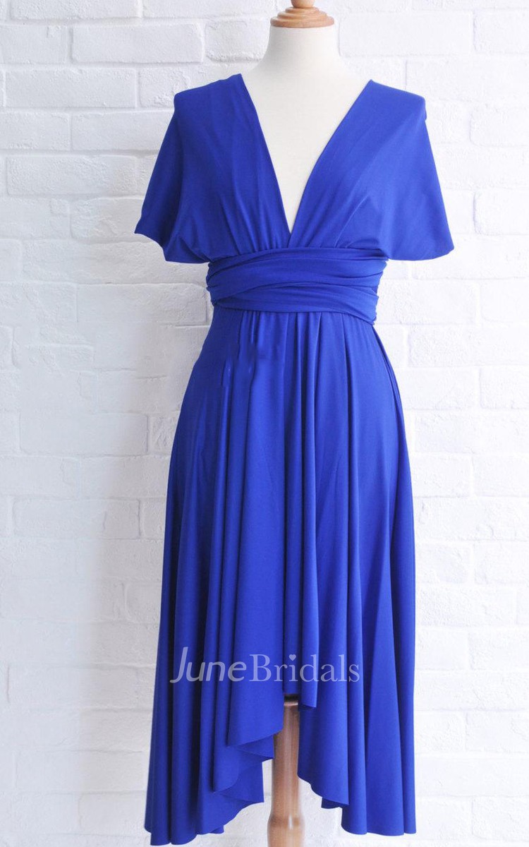 Royal Blue Convertible Dresses for Bridesmaids