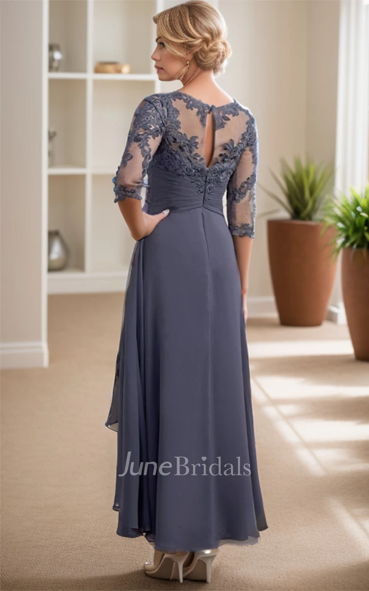 ankle length mother of the bride dresses