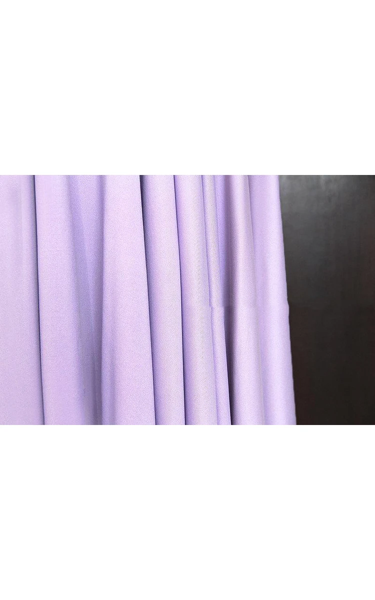 Lilac Bridesmaid Convertible Wrap Twist Dress