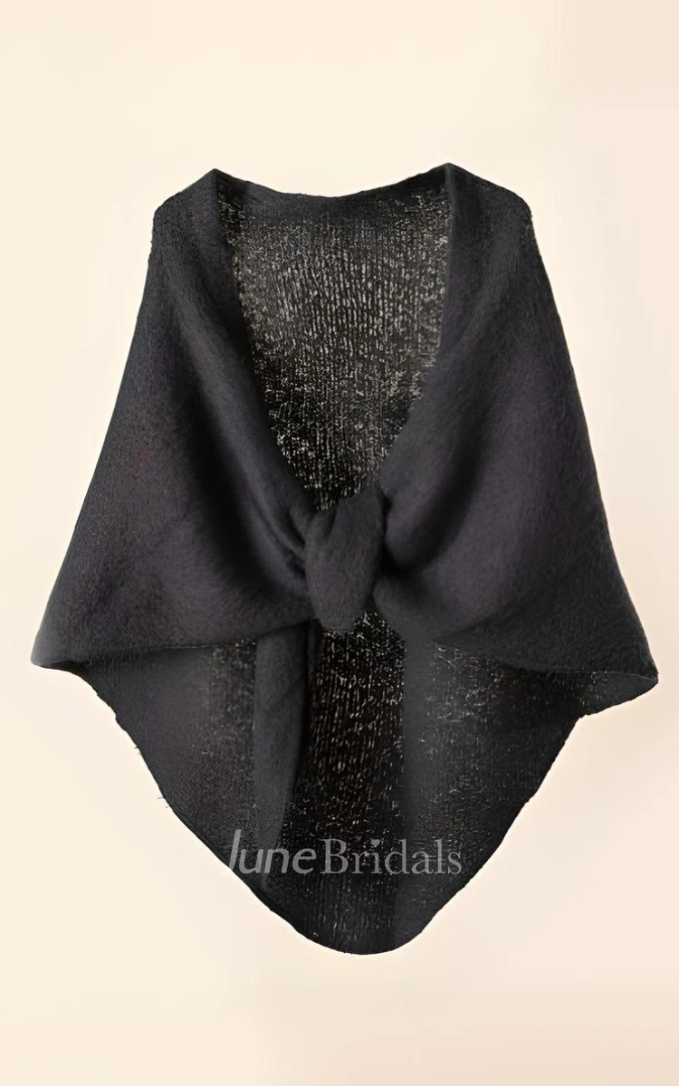 Casual Sleeveless Cotton Cashmere Wedding Shawl For Fall/Winter