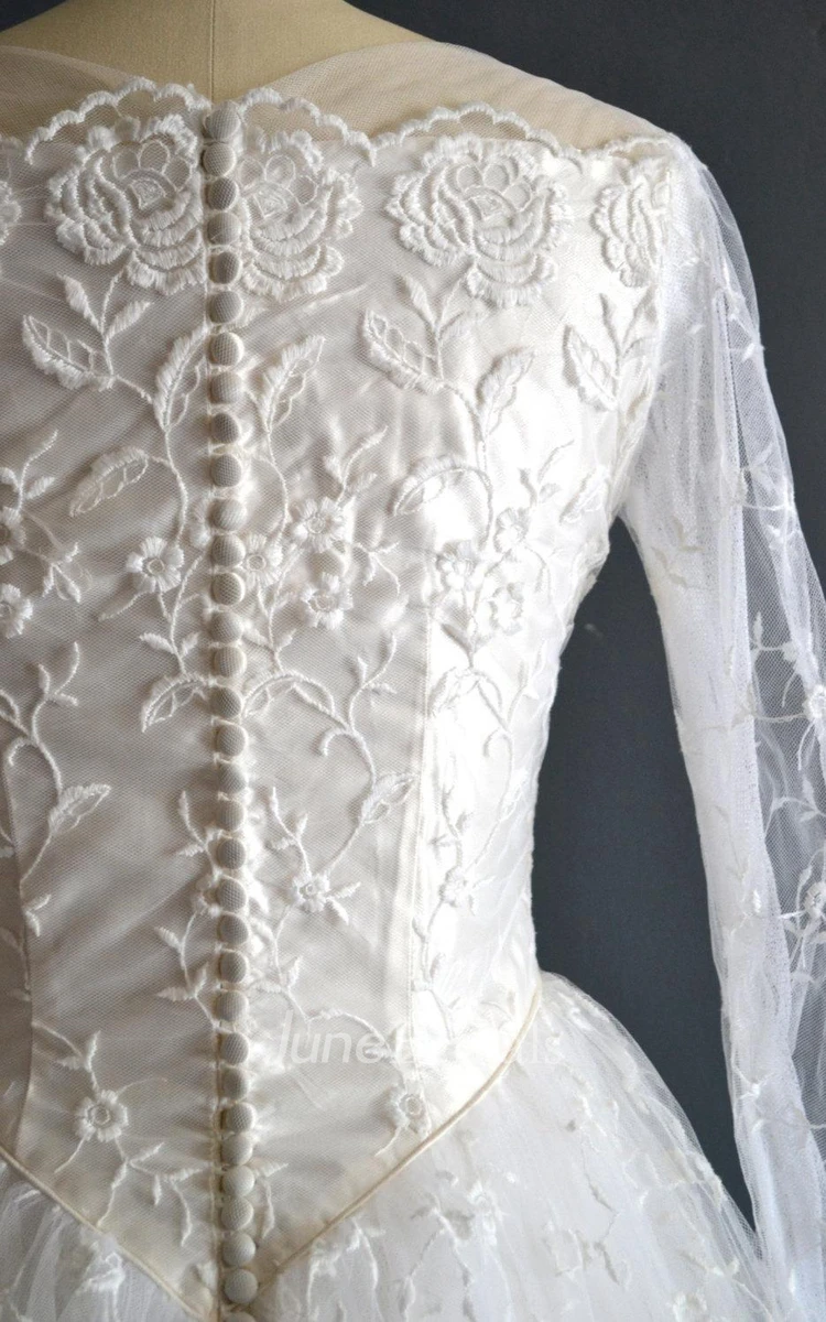 Tallulah 50S Wedding Vintage Wedding Dress