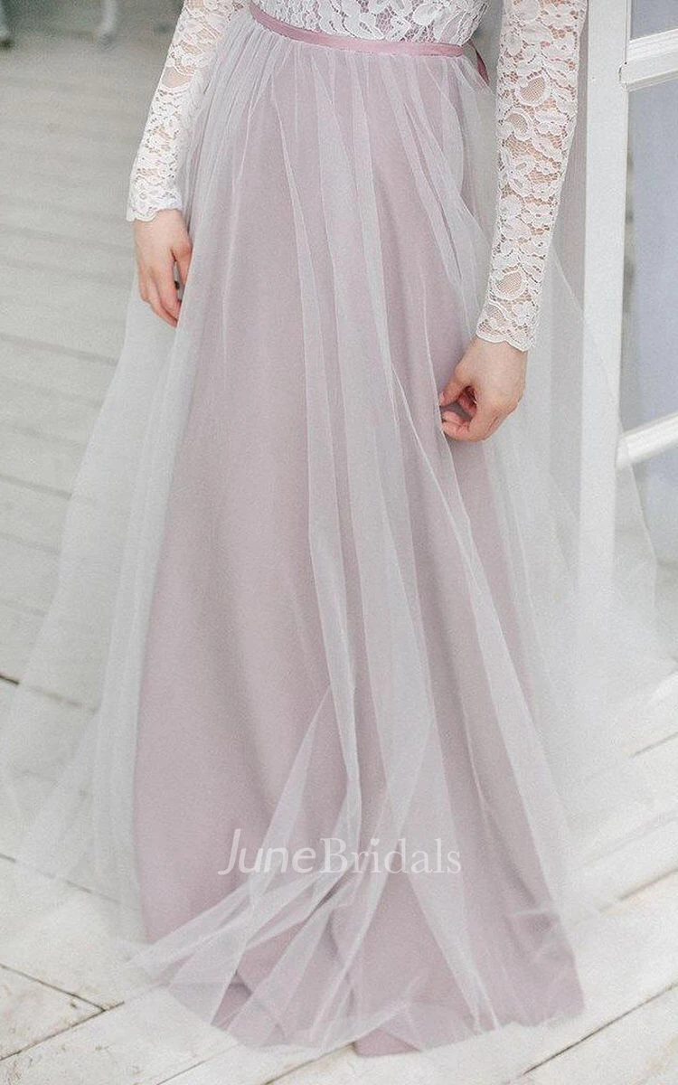 Wedding Violet Fog Dress