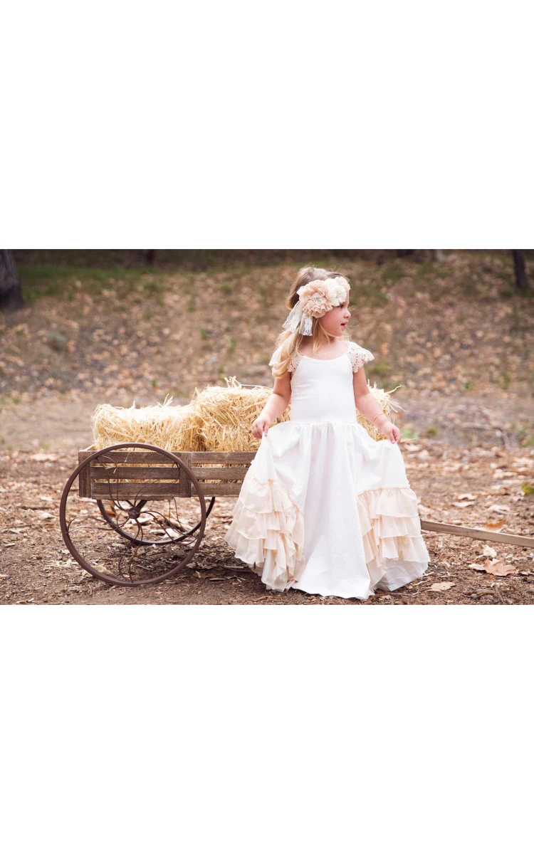 Jersey Flower Girl Dress