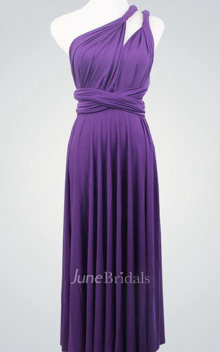 purple multiway bridesmaid dress