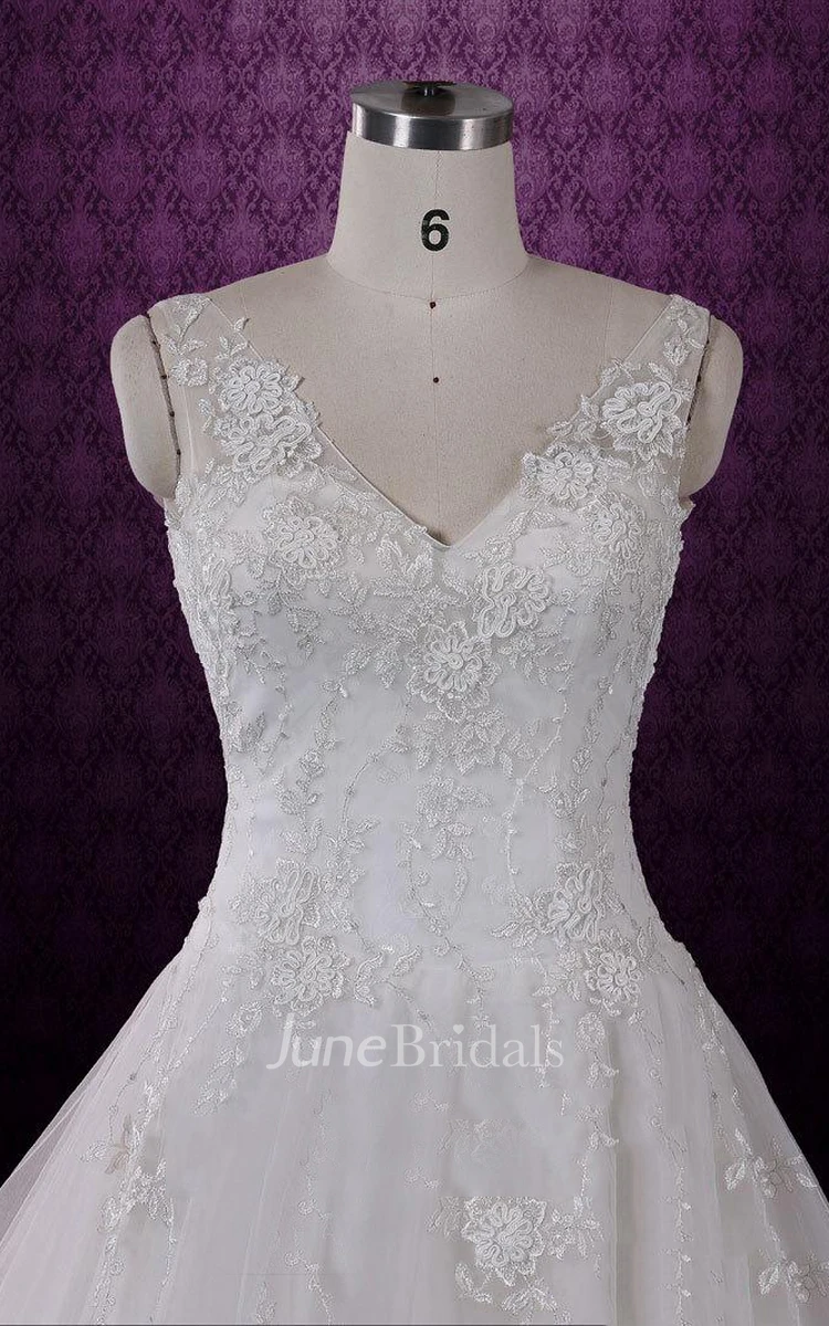 Classic Princess Lace A Line Wedding Lace Wedding S Cheryl Dress