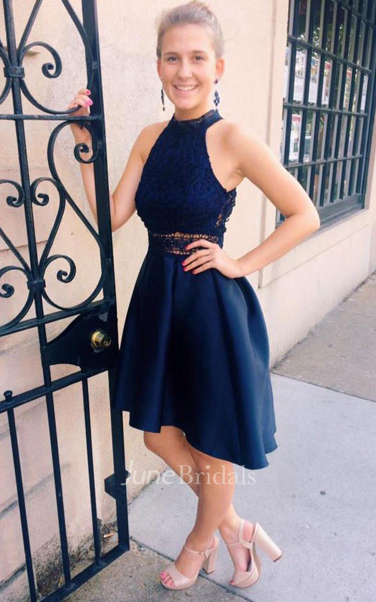 Navy blue homecoming dress best sale