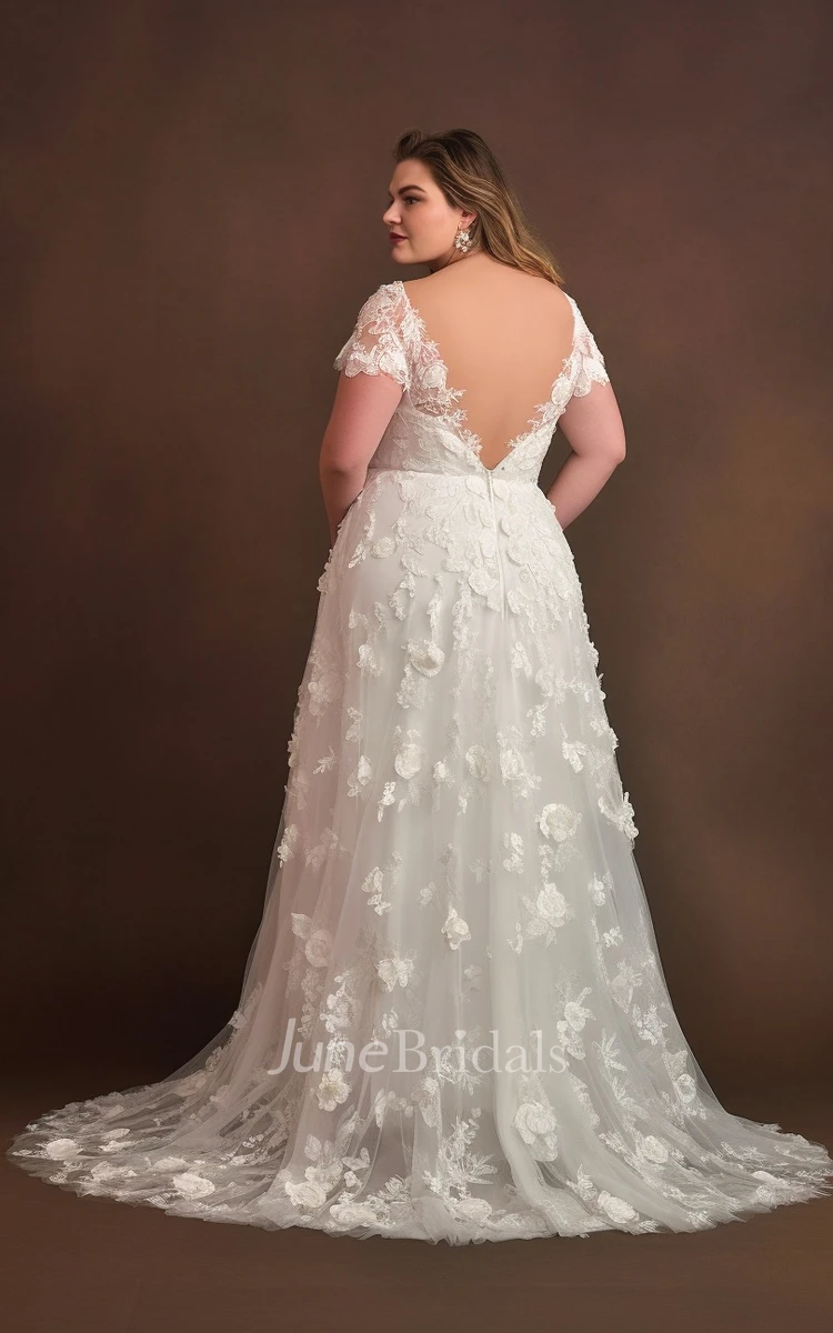 Romantic Lace Tulle Wedding Dresses, Counrty Wedding Dresses Romantic Lace Tulle Wedding Dresses, Counrty Wedding Dresses