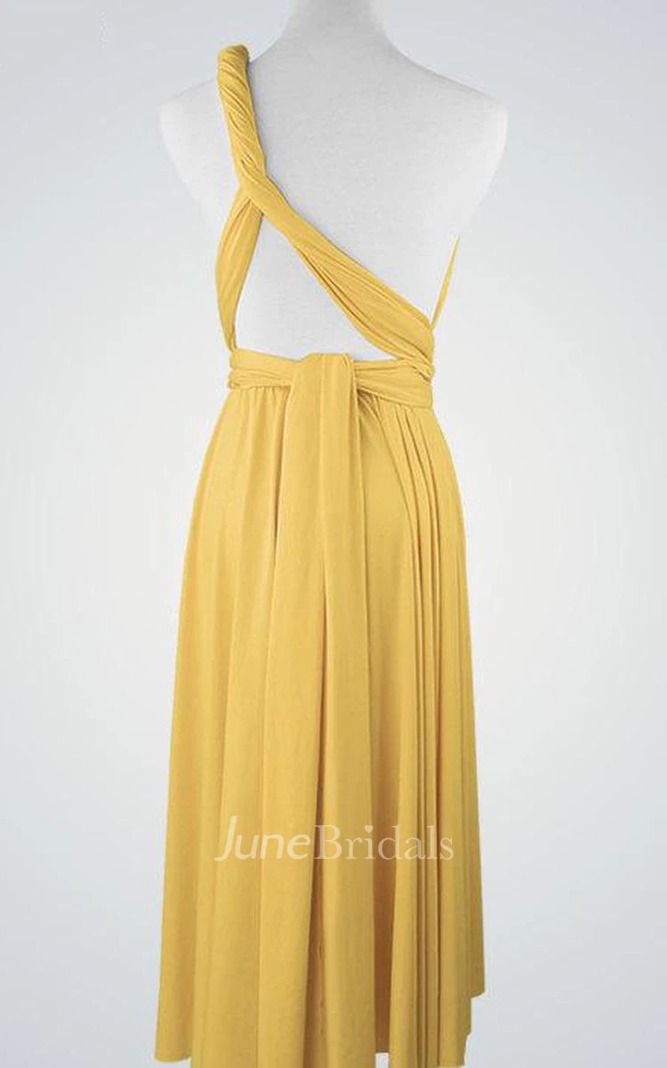 Ball Gown Short Knee-length Dress