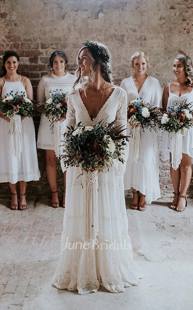 Sexy Casual Wedding Dress