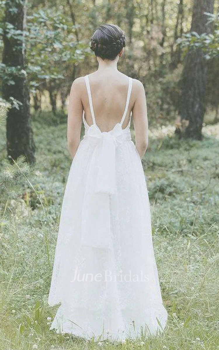Leyla Wedding Bridal Gown Of Lace Vintage Boho Light Lace Wedding Dress