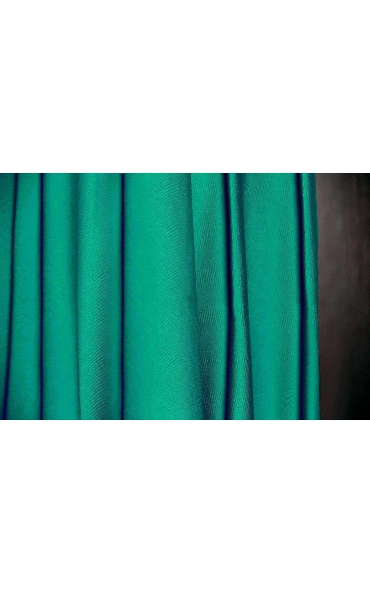 Short Teal Green Infinity Multiway Convertible Wrap Dress