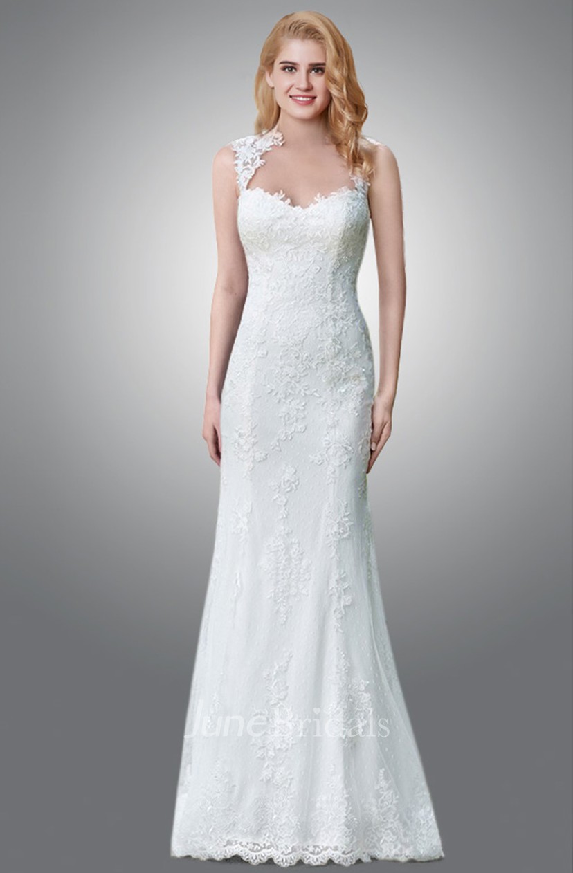 queen anne neckline