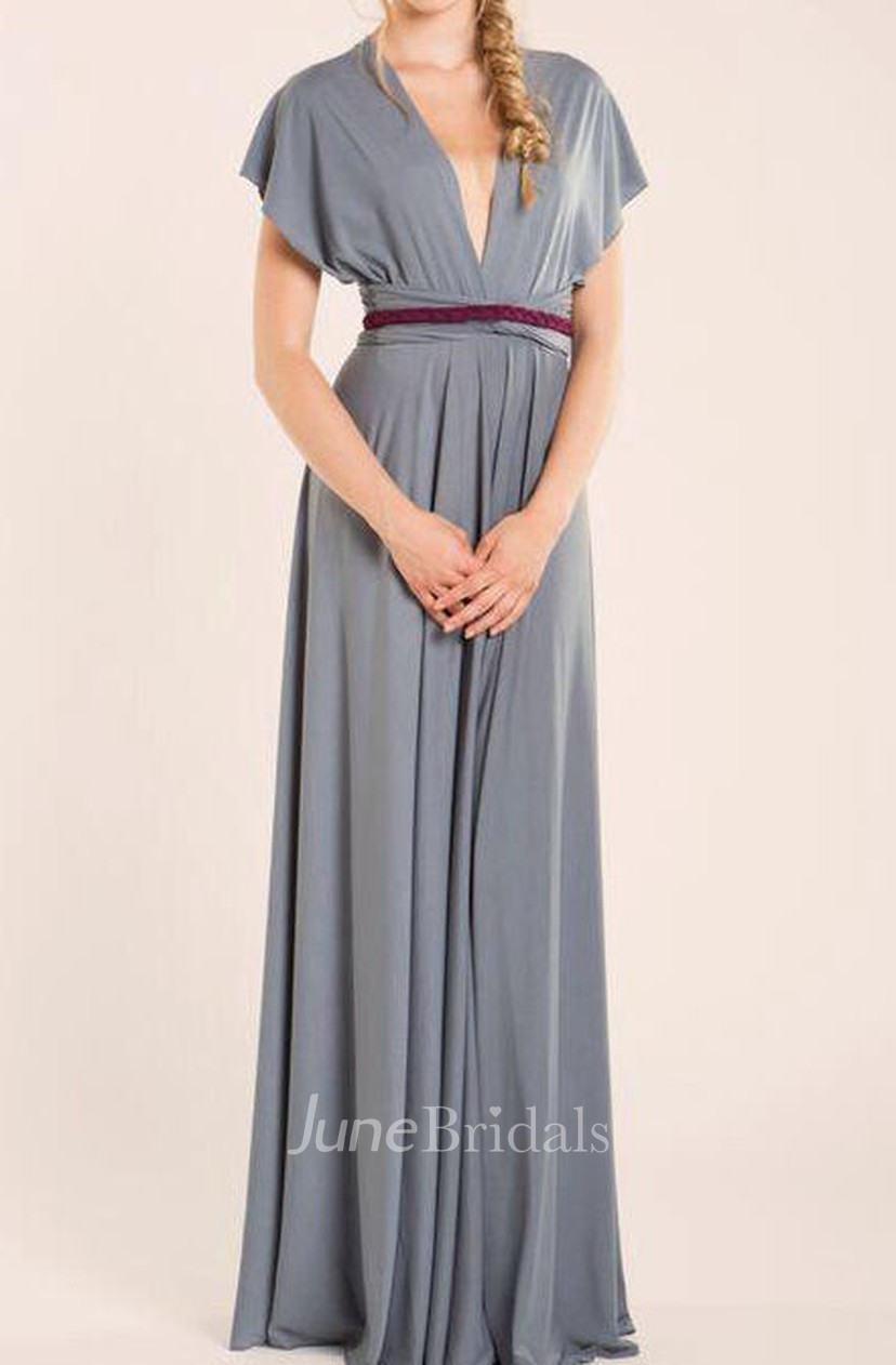 infinity dress silver